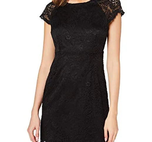 Only Onlshira Lace Dress Noos Wvn, Vestito Donna, Nero Black, 38