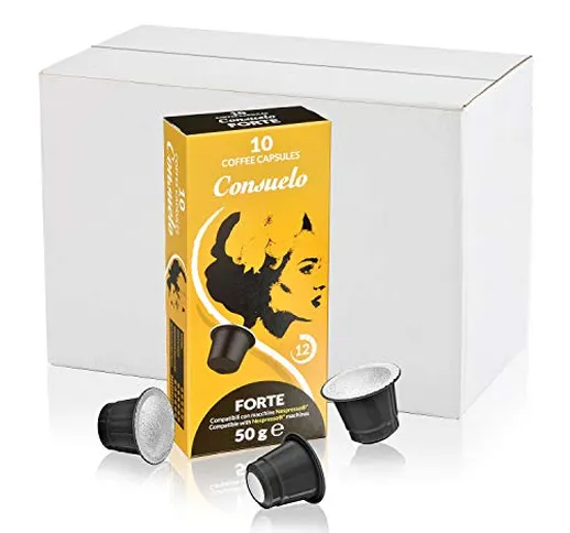 Consuelo - capsule compatibili Nespresso* Kit di assaggio, 50 capsule (5x10)