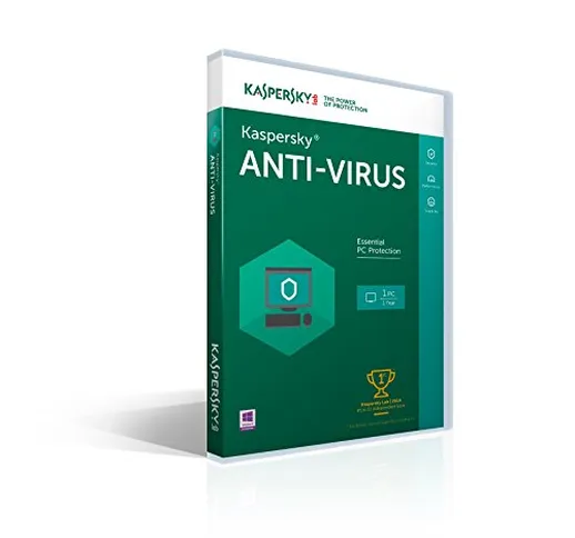 Kaspersky Antivirus 2018 - 3 PC - 1 Anno - ESD - Digital Code