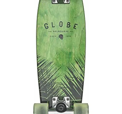 Globe Skateboards Bantam St Evo Cruiser Complete Skateboard, Verde Acero