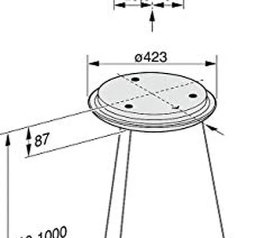 Miele - Cappa aspirante ad isola DA 7078 D finitura bianco da 70 cm