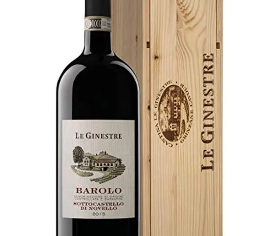 Barolo Sottocastello di Novello DOCG Le Ginestre 2015 Magnum 1,5 L Cassetta di legno