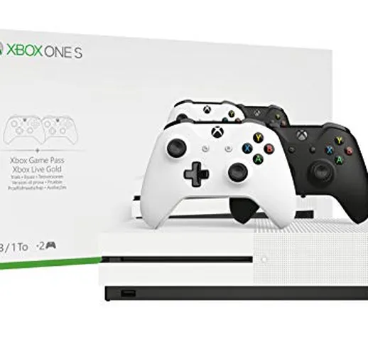 Pack Xbox One S con 2 mandos [Edizione: Spagna]