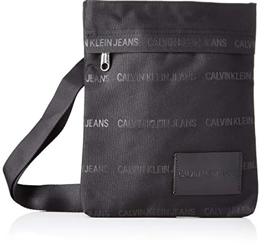 Calvin Klein Sp Essential Flatpack - Borse a spalla Uomo, Nero (Black), 1x1x1 cm (W x H L)