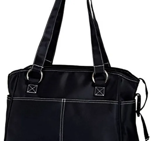 Hauck City Borsa Fasciatoio, Nero