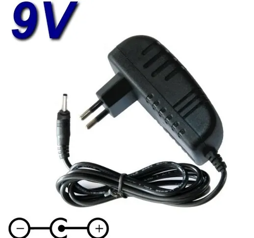 TOP CHARGEUR ® Adattatore Caricatore Caricabatteria Alimentatore 9V per Walkie Talkie Moto...