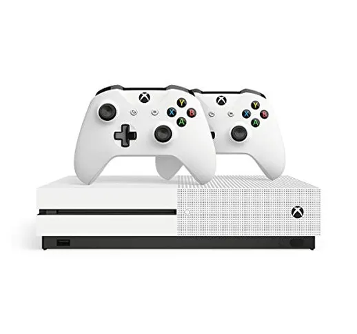 Xbox One S 1TB Two-Controller console [Edizione: Regno Unito]