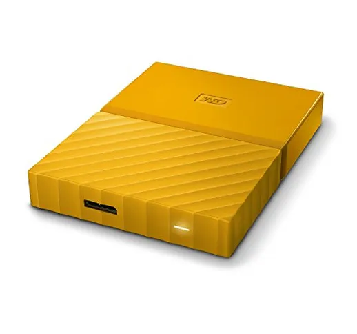 Western Digital My Passport Hard Disk Esterno Portatile, USB 3.0, Software di Backup Autom...