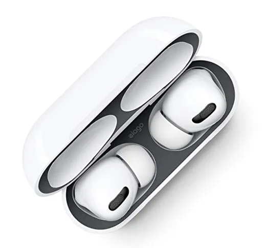 elago Dust Guard Compatibile con AirPods Pro - Pellicola Antipolvere, Look Lussuoso, Prote...