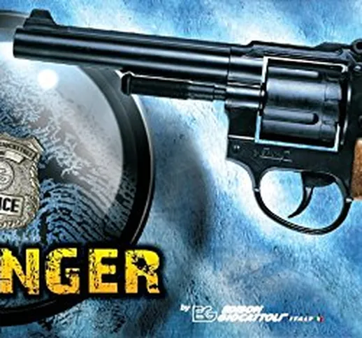 Edison Giocattoli "Avenger": pistola giocattolo in stile revolver, in tinta con il costume...