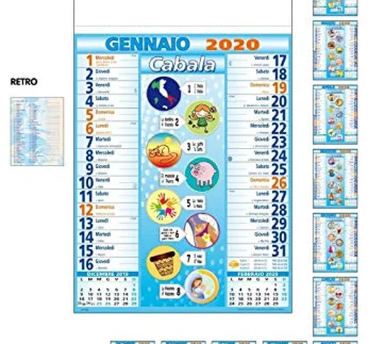 stock calendari 2020 calendario cabala stampa personalizzata adesiva logo (100)