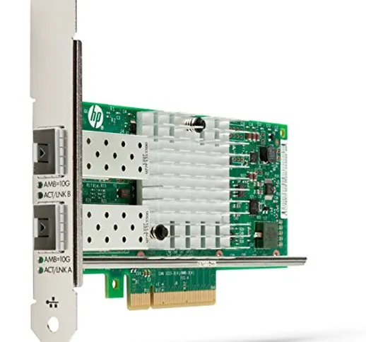 HP Intel X710-DA2 10GbE SFP+ DP NIC Ethernet 10000 Mbit/s Interno