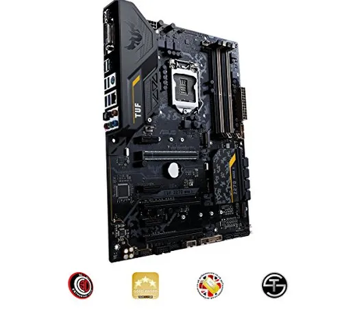 ASUS TUF Z270 MARK1 Scheda Madre, Socket 1151 ATX, Thermal Armor, Dual M.2, Dual LAN, USB...