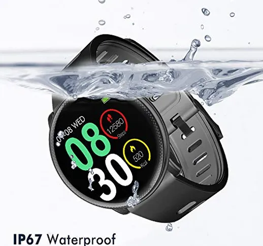 Smartwatch, UMIDIGI Bluetooth Smart Watch per Uomo Donna Bambini Compatibile Android iOS,...