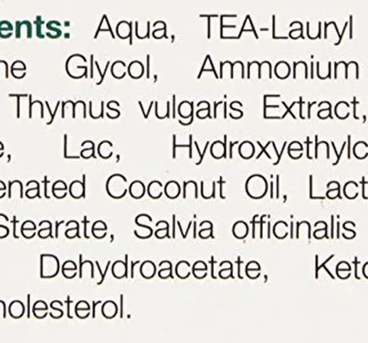 Saugella Detergente per l'igiene Intima a Base di Thymus Vulgaris - 250 ml