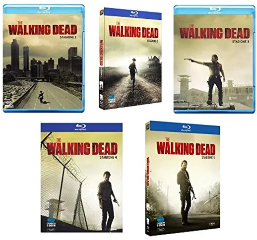 The Walking Dead stagioni 1-5 (blu ray)