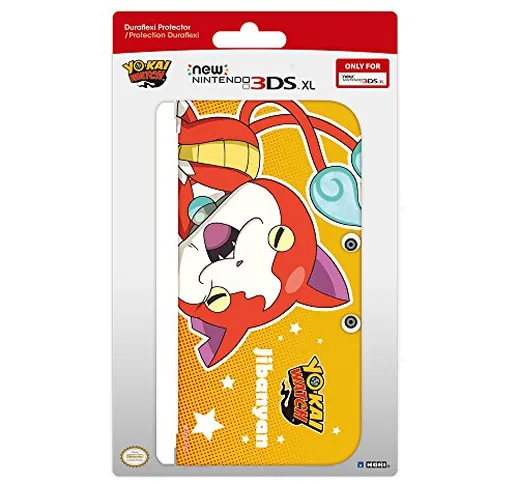 Hori Custodia Protettiva Duraflexi Yo-Kai Watch Jibanyan per New Nintendo 3DS XL - Ufficia...