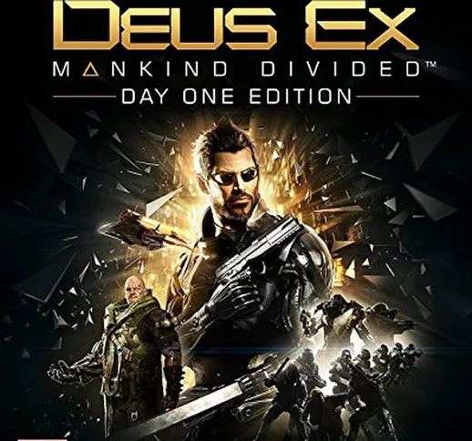 Deus Ex: Mankind Divided - Day-One Edition - PlayStation 4 (PS4) Lingua italiana
