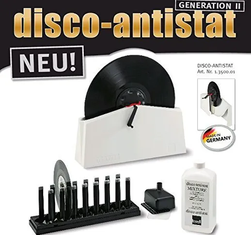 Knosti Disco Antistat Vinyl Record Cleaning Machine Cleaner Kit (Generation 2) New 2016 Ve...