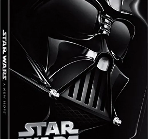 Star Wars: Episode IV - A New Hope [Steelbook] [Blu-ray] [1977] (Nessuna versione italiana...