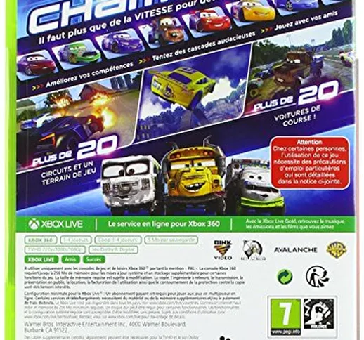 Cars 3 Course Vers La Victoire - Xbox 360 [Edizione: Francia]