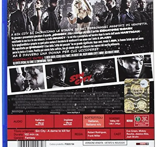 Sin City - Una Donna per Cui Uccidere (Blu-Ray)