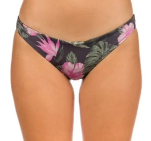 Hurley Reversible Lanai Mod Bikini Bottom nero