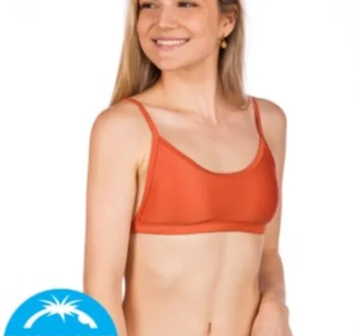  Cross Hatch Bikini Top arancione