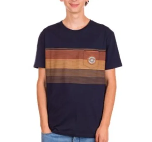  New Stripes T-Shirt blu
