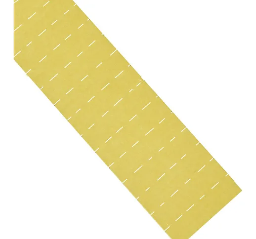  Etichette ferrocard, alt. x largh. 22 x 60 mm, conf. da 225 pz., giallo
