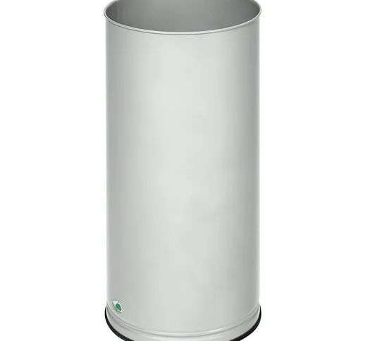  Portaombrelli, altezza 610 mm, lamiera piena, zincato, grigio chiaro RAL 7035