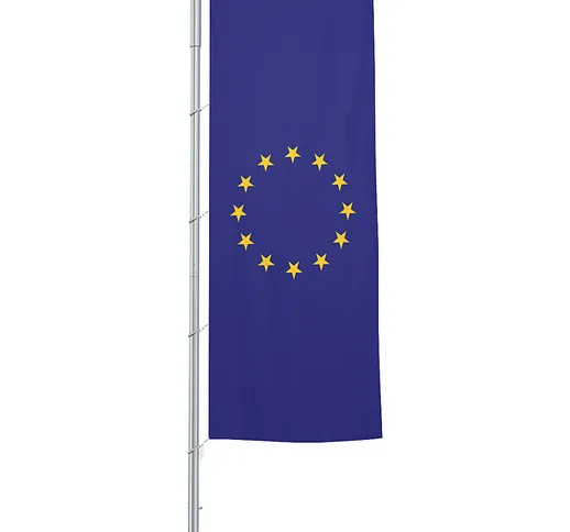  Bandiera con profilo superiore/Bandiera nazionale, formato 1,2 x 3 m, bandiera europea