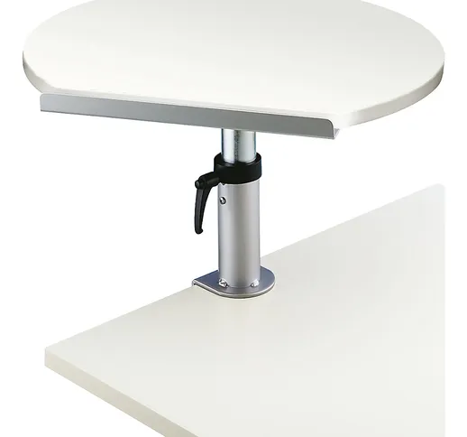 MAUL Supporto da tavolo, ergonomico, largh. x prof. 600 x 520 mm, altezza regolabile, bian...