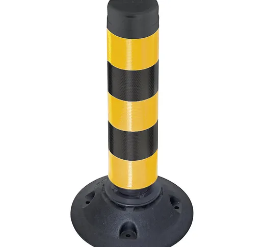 FlexPin, altezza 460 mm, strisce rifrangenti gialle / nere