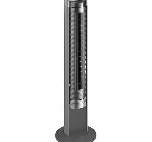 Ventilatore a torre dal moderno design, alt. x largh. x prof. 1040 x 175 x 160 mm, antraci...