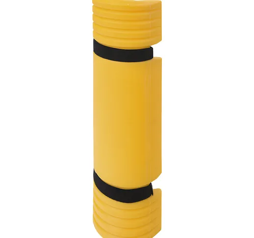 Protezione per colonne e pali, altezza 550 mm, da 60 a 85 mm, largh. x prof. 126 x 104 mm