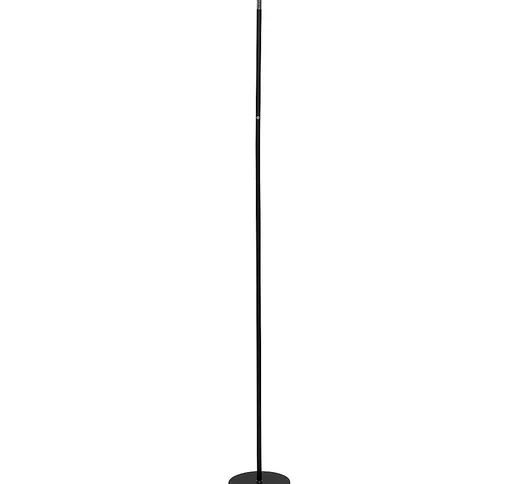 MAUL Piantana a LED MAULsphere, altezza 1825 mm, 26 W, nero opaco