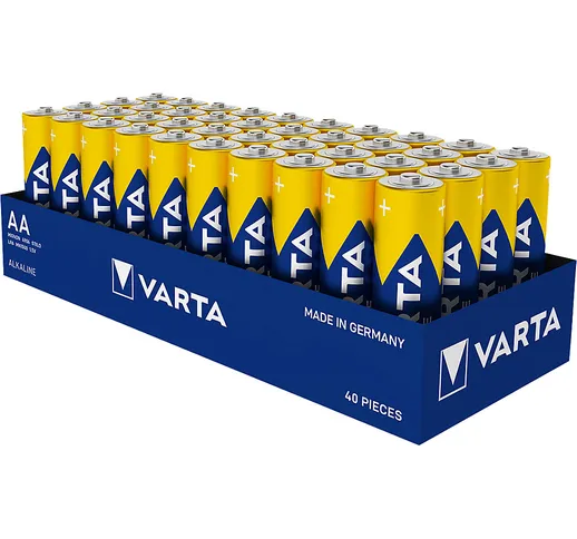 VARTA Batteria LONGLIFE Power, AA, conf. da 40 pezzi