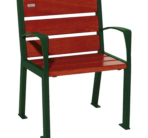  Sedia in legno SILAOS®, altezza sedile 450 mm, verde muschio, mogano