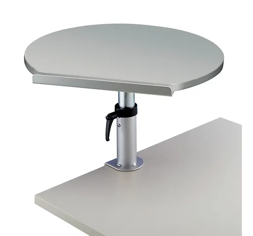 MAUL Supporto da tavolo, ergonomico, largh. x prof. 600 x 520 mm, altezza regolabile, grig...