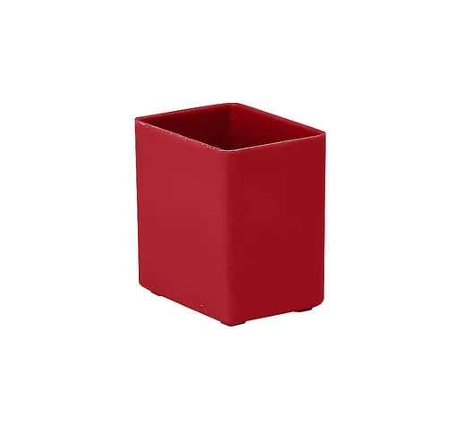 Vaschetta, altezza 54 mm, rosso, lungh. x largh. 53x40 mm, conf. da 50 pezzi