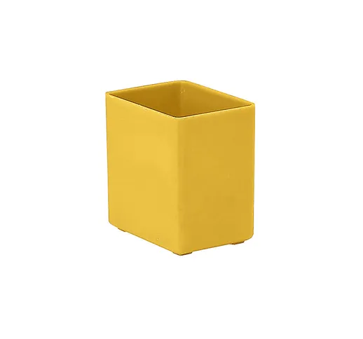 Vaschetta, altezza 54 mm, giallo, lungh. x largh. 53x40 mm, conf. da 50 pezzi
