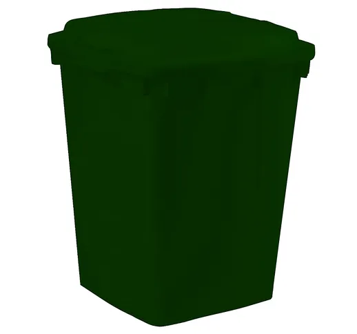 Contenitori multiuso, capacità 90 l, lungh. x largh. x alt. 510 x 485 x 600 mm, verde