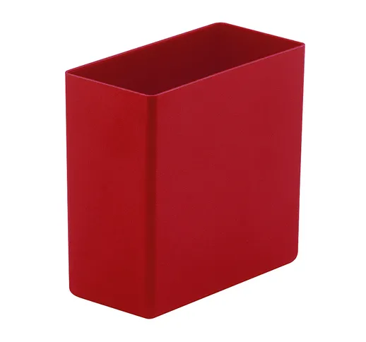 Vaschetta, altezza 90 mm, rosso, lungh. x largh. 49x99 mm, conf. da 50 pz.