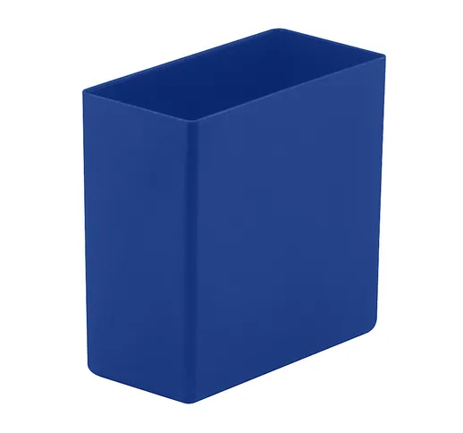 Vaschetta, altezza 90 mm, blu, lungh. x largh. 49x99 mm, conf. da 50 pz.