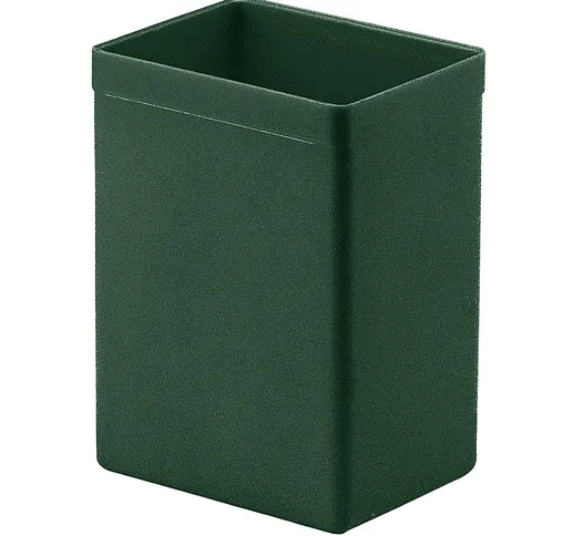 Vaschetta, altezza 120 mm, verde, lungh. x largh. 86x73 mm, conf. da 15 pz.