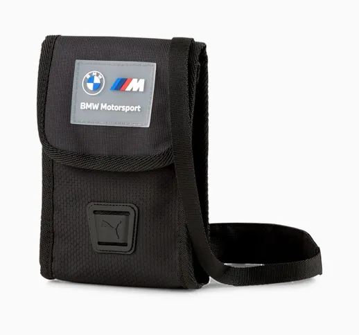 Borsa a tracolla BMW M Motorsport Small per uomo, Nero | PUMA