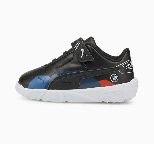 Scarpe da motorsport BMW M Motorsport Drift Cat Delta Babies, Bianco/Nero, Taglia 22 | PUM...