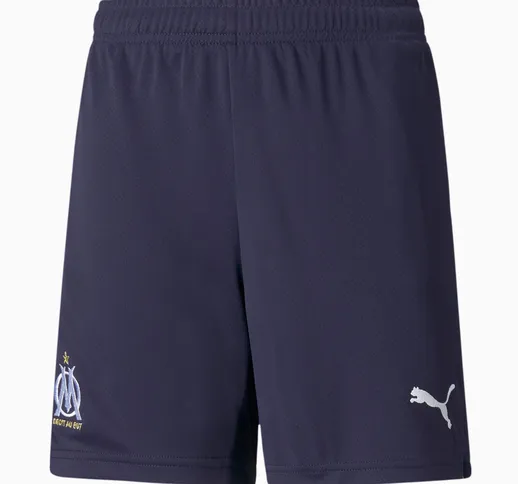 Shorts da calcio OM Replica Youth 21/22, Blu/Bianco, Taglia 140 | PUMA
