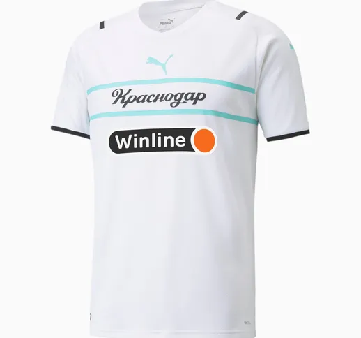 Maglia FC Krasnodar Third Replica da uomo 21/22, Bianco/Blu, Taglia Medio | PUMA